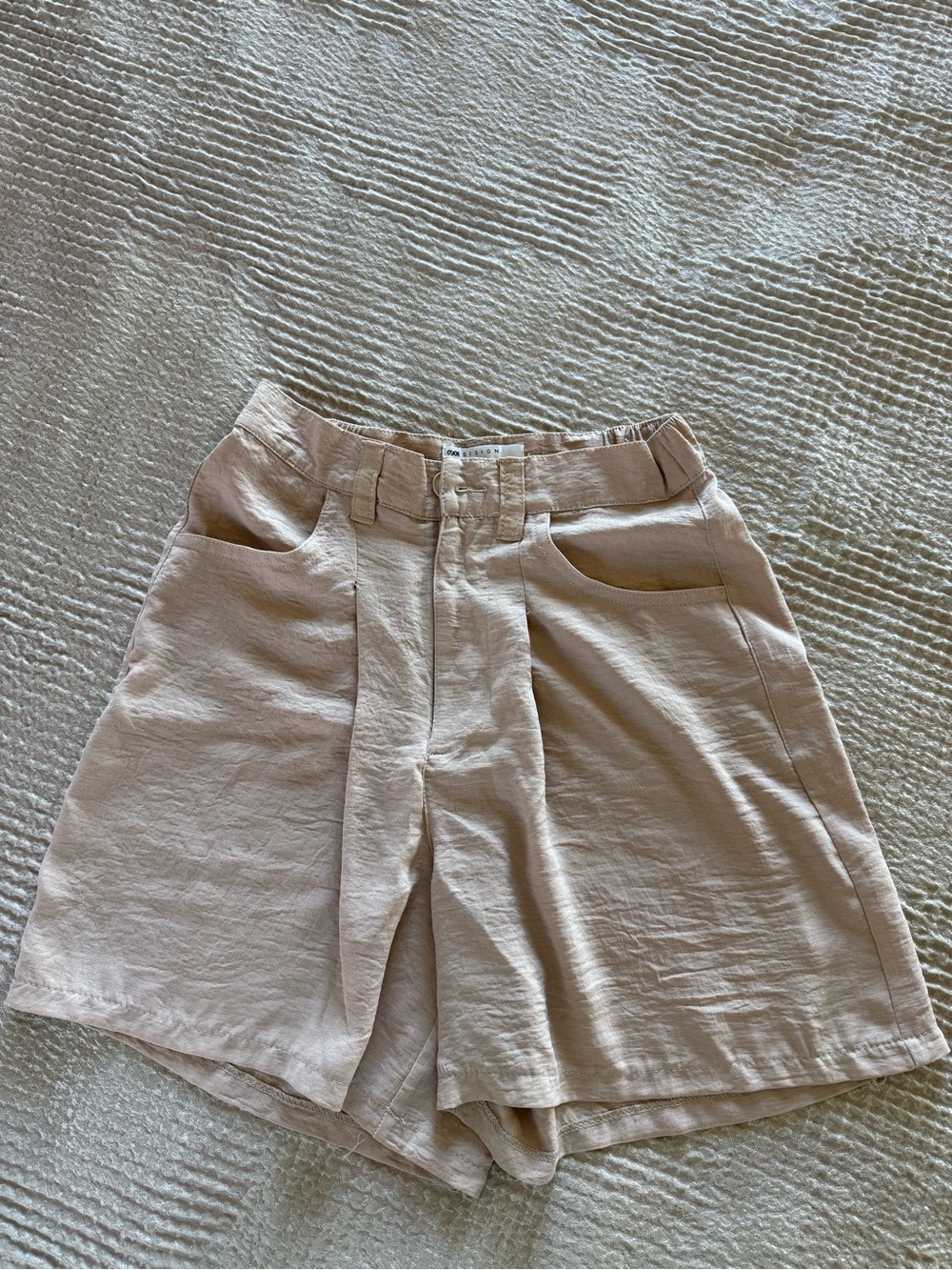 ASOS Light Beige Women's Relaxed Shorts